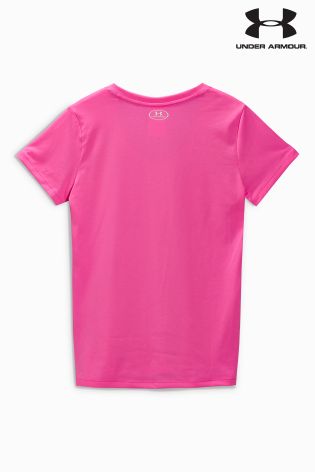 Pink Under Armour Gym Tech Tee